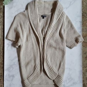 Express knit short sleeve sweater XS